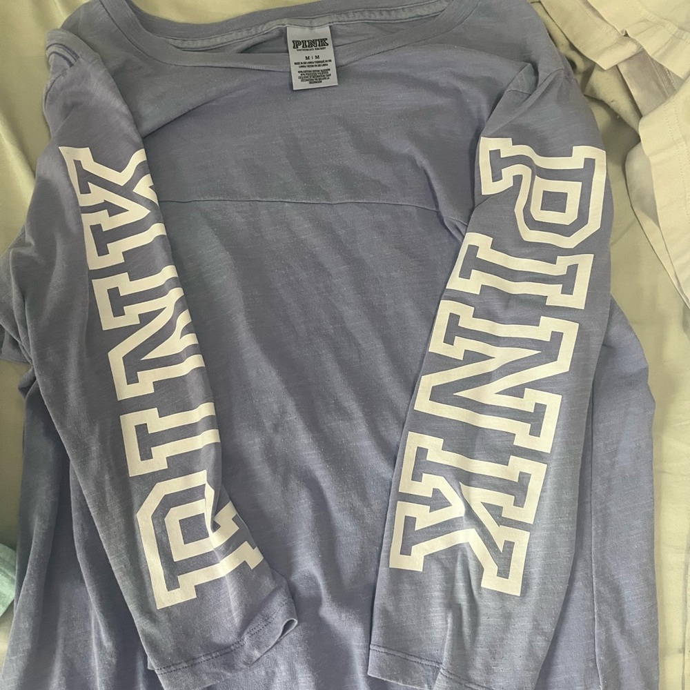 Purple Victoria Secret PINK long sleeve top